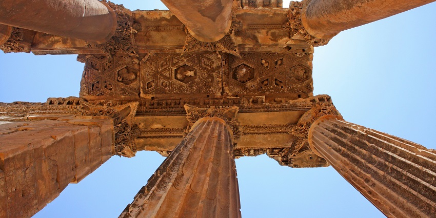 A view of the Shri Mallikarjun Temple showcasing intricate deigns and rich architecture.