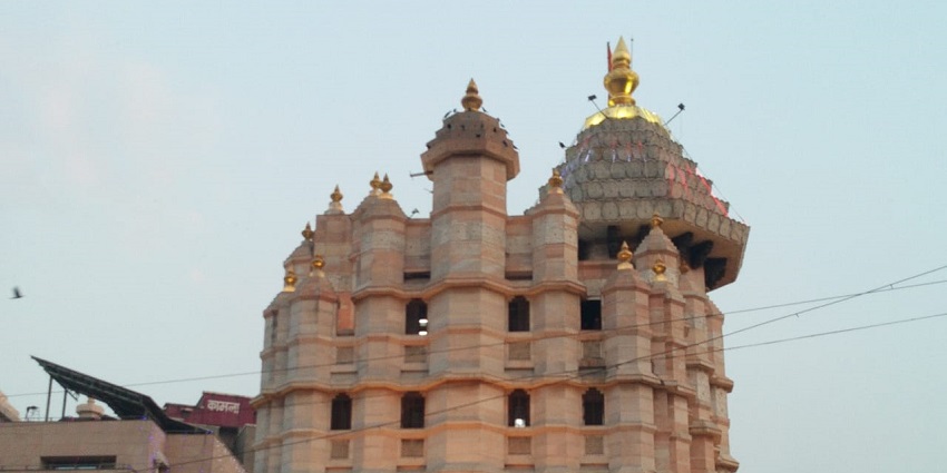 An image of Shri Siddhivinayak Temple, is a sacred temple in Dewas.