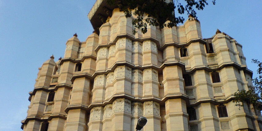 Siddhivinayak Temple in Juhu, known for architecture and devotion.