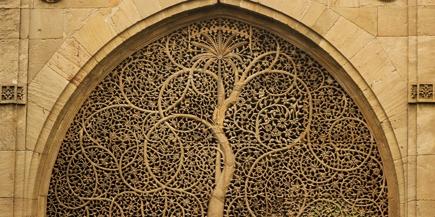 Sidi Saiyyed Mosque is one of the most famous landmarks in the city for its intricate work.