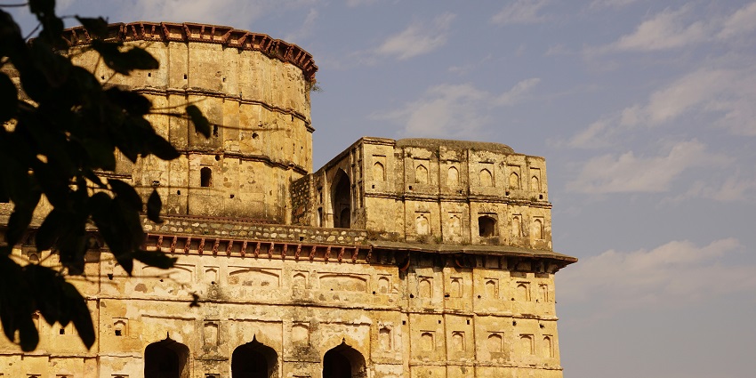 View of Sihor town with hills and ancient temples, one of the best places near Ujjain.