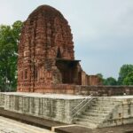 Stairs to one of the most famous temples of India, designed similar to Sitamani Temple.