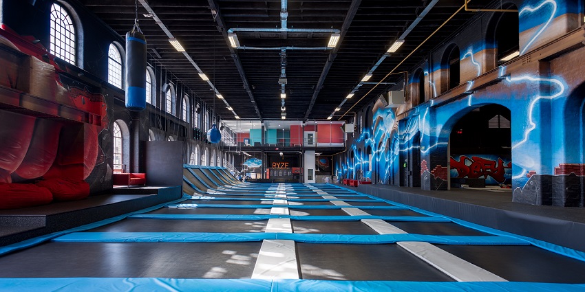 Trampolines are said to be stress busters and Sky Jumper Trampoline Park is a stress reliever.