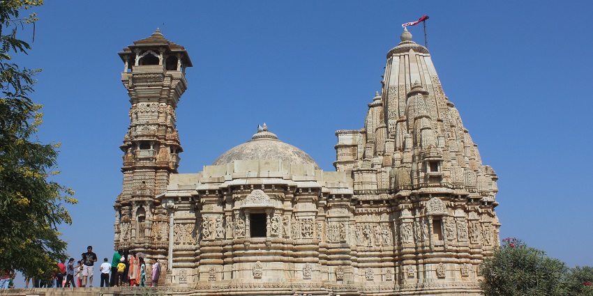 An ancient temple, dedicated to Jain Tirthankaras featuring intricate architecture