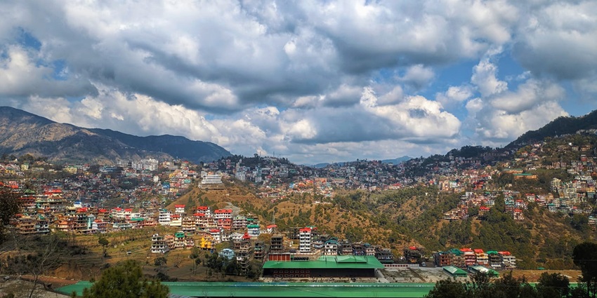 A glimpse of the quaint town of Solan, one of the top hill stations near Ludhiana.