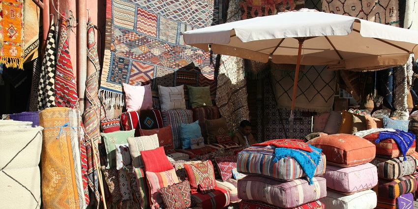 A view of South Extension market, one of the top places for wedding shopping in Delhi.