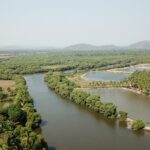 Panoramic landscapes south goa and its beautiful hills and lush green valley