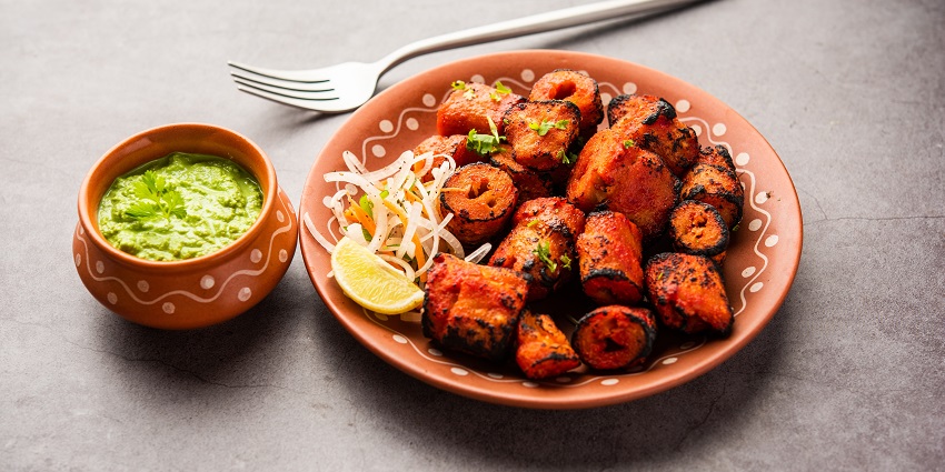 Soya Chaap is a protein-rich vegetarian dish that is one of the best foods in Chandigarh