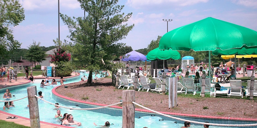 Snapshot of the Splashdown Water Park Which is one of the majestic adventure park in goa