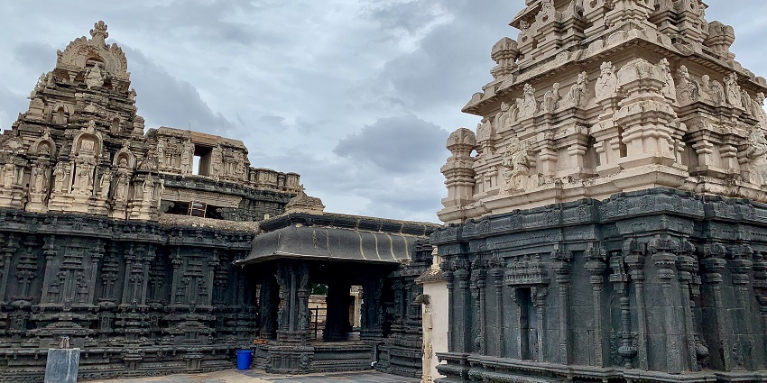 Scenic image of an ancient temple, a scenic places to visit near nellore