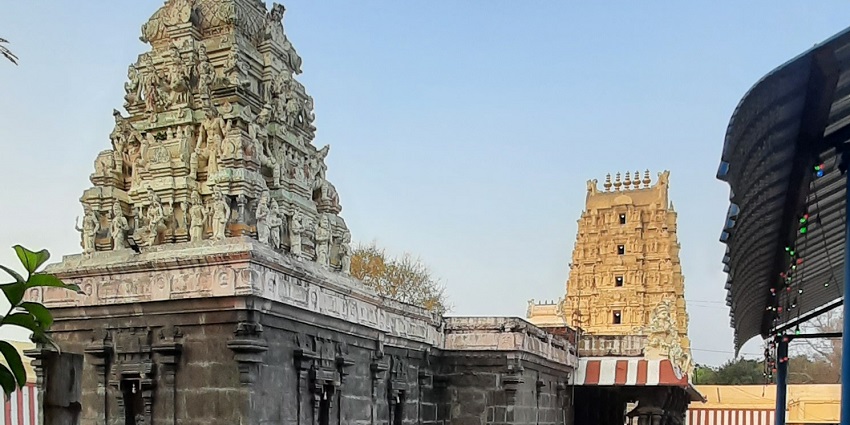 View of the Kodandaramaswamy temple in Ayothyapatinam