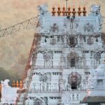 Panoramic snap of the beautiful tirupati temple which is home to Sri Venkateswara Museum Tirumala