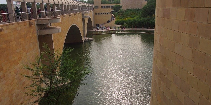 The experience of exploring the museum in Punjab starts at the entrance at Panj Pani.