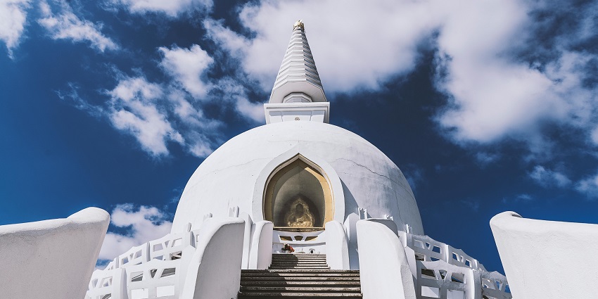 Sanchi Stupa, a significant historical site, is one of the best spiritual sites to explore.