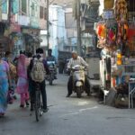 Street shopping in Udaipur’s markets offers local crafts, textiles, and Rajasthani treasures.