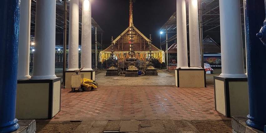 Subramanya Swamy Temple, one of the places to visit in Vijayawada, is located on the foothills of the Indrakiladri Hills.
