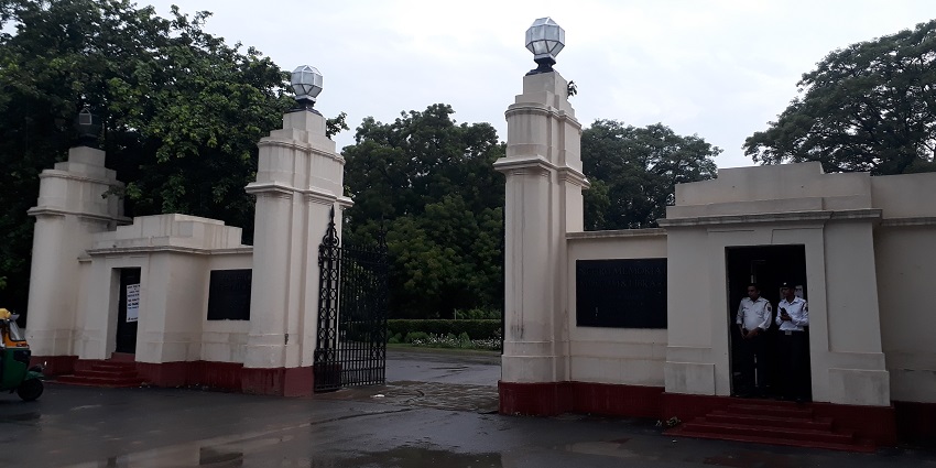 Snapshot of the iconic Nehru’s museum in Delhi which is home to his belongings