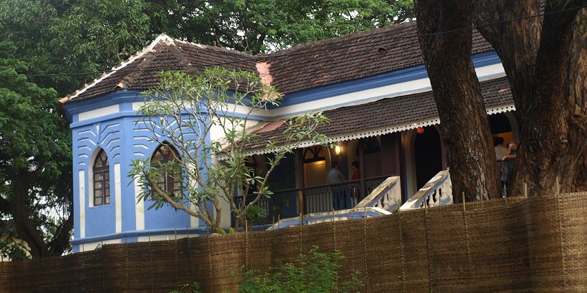 Beautiful snap of the Sunaparanta Goa Centre for the Arts cultural center in Panjim