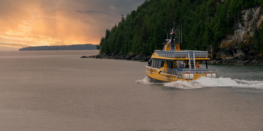 Watch a sunset on the Baga River as part of the things to see in Baga Beach, Goa