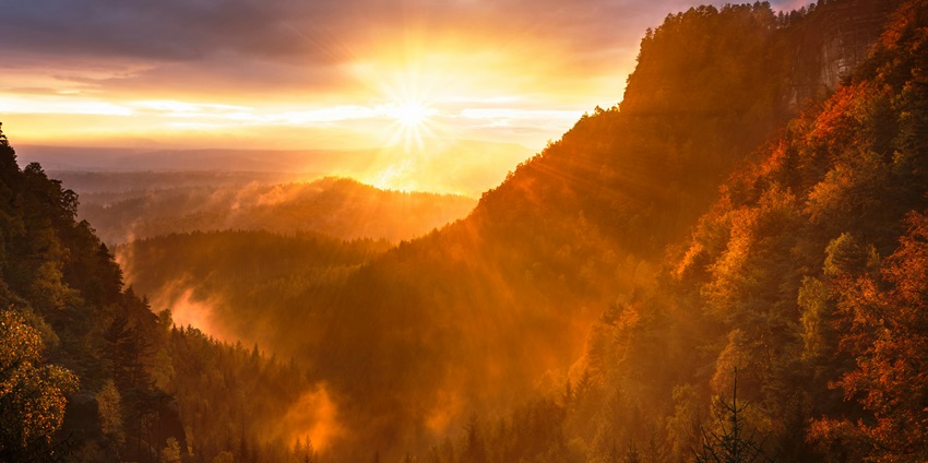 Beautiful Sunset Point in Kasauli, provides stunning sunset views.