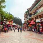 Busy streets of Chauta bazaar, one of the most renowned shopping places in Surat