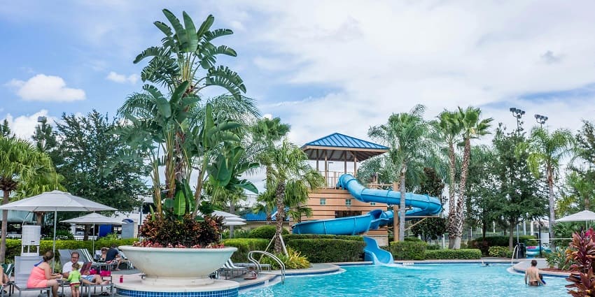 Surya Water Park has some of the best slides like a multi-lane race slide or a wave pool