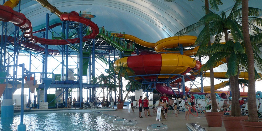 Swapna Srushti Water Park pool and slides, a fun-filled water park near Vadodara with exciting attractions.