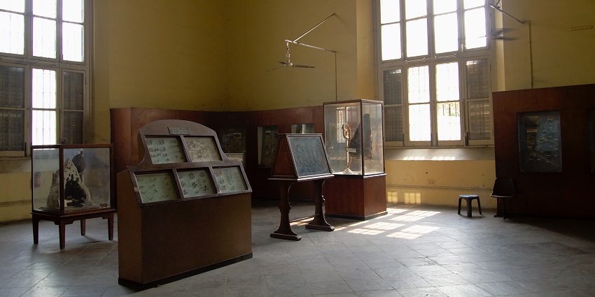 Snapshot from the inside of the Museum having the iconic historic collections of artefacts.