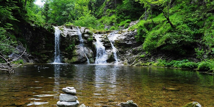 Witness Talakona Waterfalls - one of the places to visit near Tirupati within 100 kms.