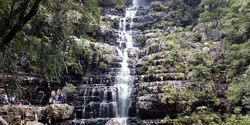 Talakona Waterfalls is the highest waterfall in Andhra Pradesh, falling from 270 feet.