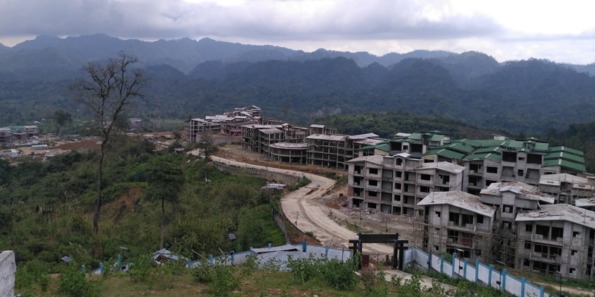 NIT Arunachal Pradesh permanent campus nestled amid verdant hills at Jote