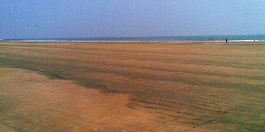 Snapshot of the beautiful Talsari Beach near the Chandaneswar Temple site in Odisha