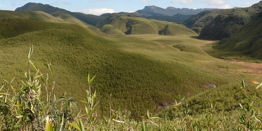 See views of Tamenglong, a place to visit after the harvest festival of Manipur.