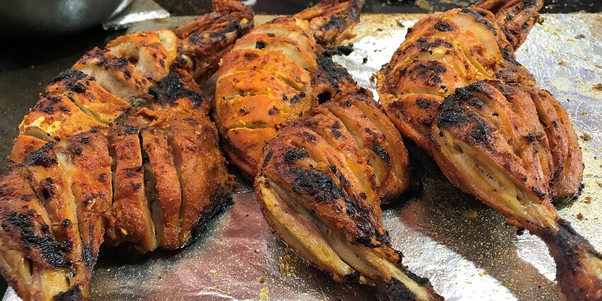 Tandoori chicken is another great thing you can try if you’re on the stress and are hungry.