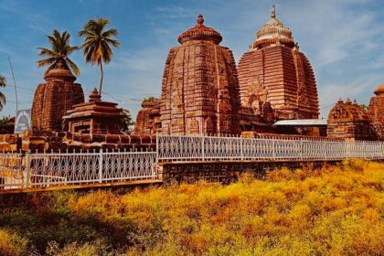 Panoramic views of the majestic 7th century temple which is an idyllic place to visit in Kurnool