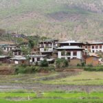 Yowakha Temple, an important site among famous temples in Bhutan.