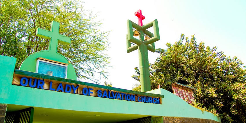 The Church of Our Lady of Salvation, one of the top places to visit near Siddhivinayak Temple.