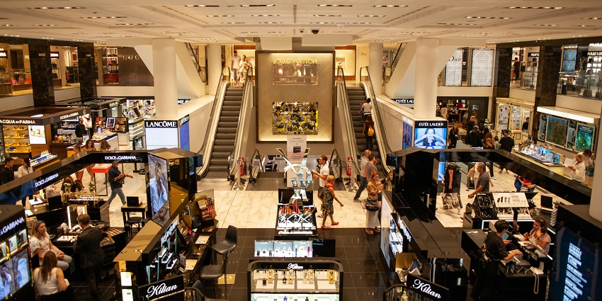 The Nexus Mall's state-of-the-art infrastructure and store variety.