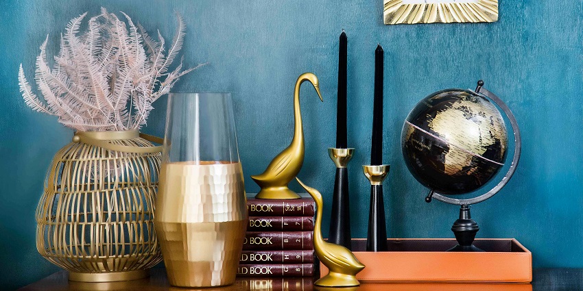 Elegantly decorated and intricately designed home decor items at The Source India.