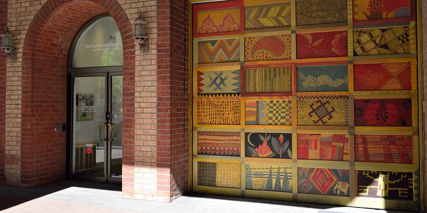 The inside view of the Textile Gallery.