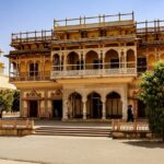 Traditional Rajasthani architecture, reflecting the cultural heritage of The Thar Heritage Museum.