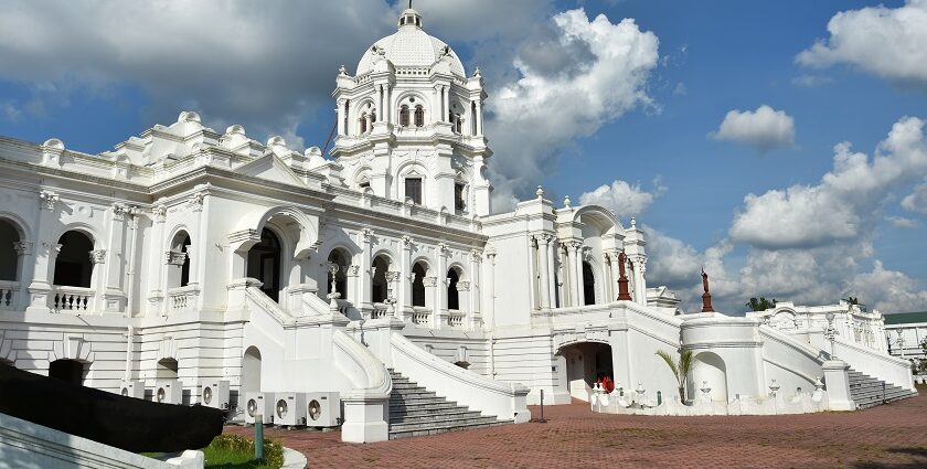 Ujjayanta Palace: A stunning historical palace with beautiful architecture - attend the bets harvest festival of Tripura