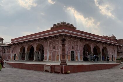 The royal architecture and museums of City Palace, exploring which is one of the best things to do in Jaipur.