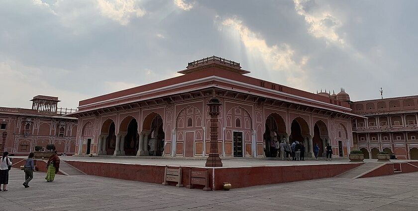 The royal architecture and museums of City Palace, exploring which is one of the best things to do in Jaipur.