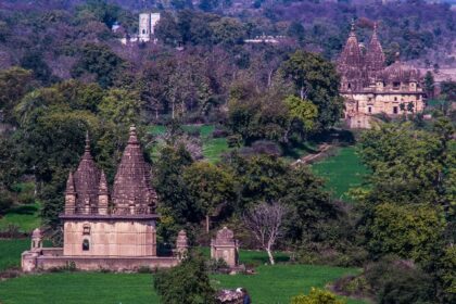 An image of the most auspicious Purana Mandir in Madhya Pradesh.