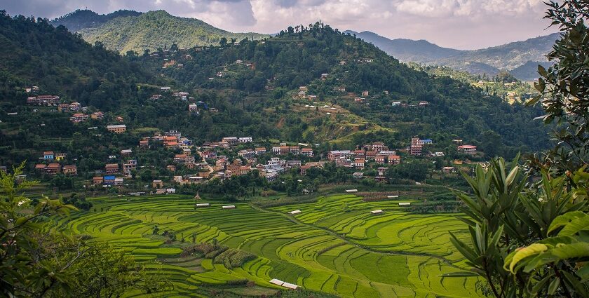 View of natural and undisturbed areas of Sehore, the most peaceful place to be.