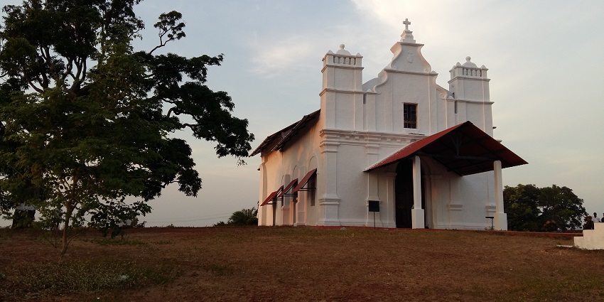 Three kings church in goa, believed as haunted but actually very pleasant and peaceful