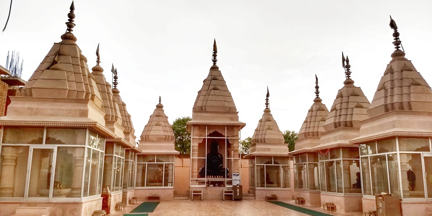 Image of Navagraha Temple in Tijara, dedicated to Munisuvrata Swami