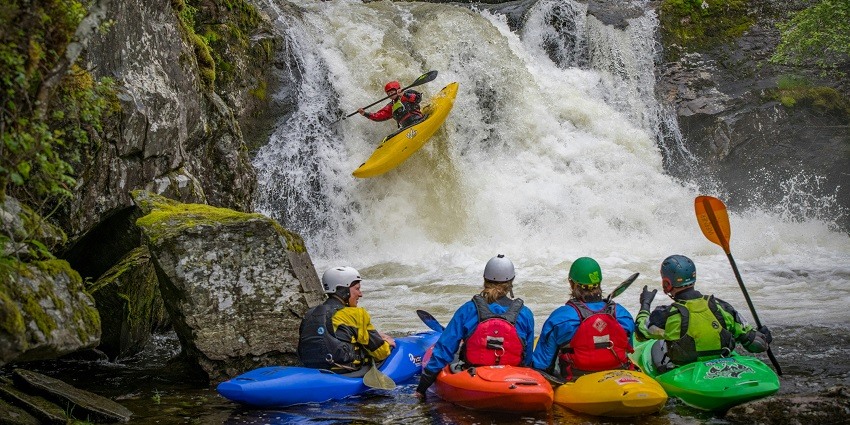 Enjoy whitewater rafting in Kerala and always wear your safety gear