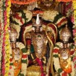 Majestically decorated idol on Tirumala Brahmotsavam, one of the most famous festivals in Andhra Pradesh